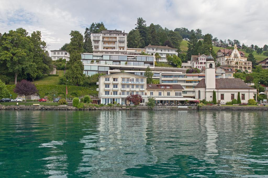 Garni-Hotel Frohburg - Beau Rivage Collection Weggis Exterior foto