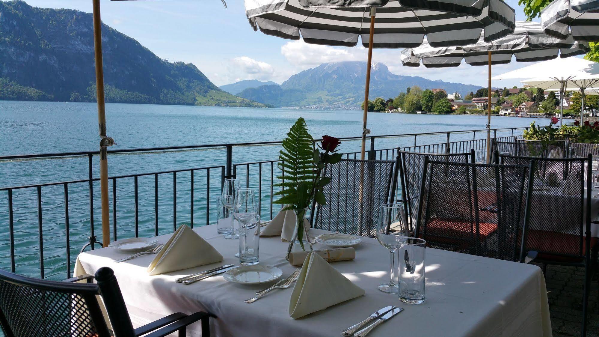Garni-Hotel Frohburg - Beau Rivage Collection Weggis Exterior foto